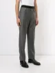 Helmut Lang logo waistband straight trousers