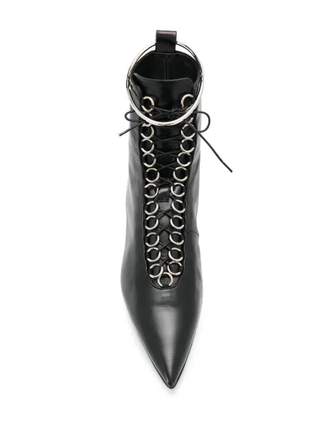 jil sander lace up boots