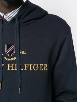 tommy hilfiger icon embroidered hoodie