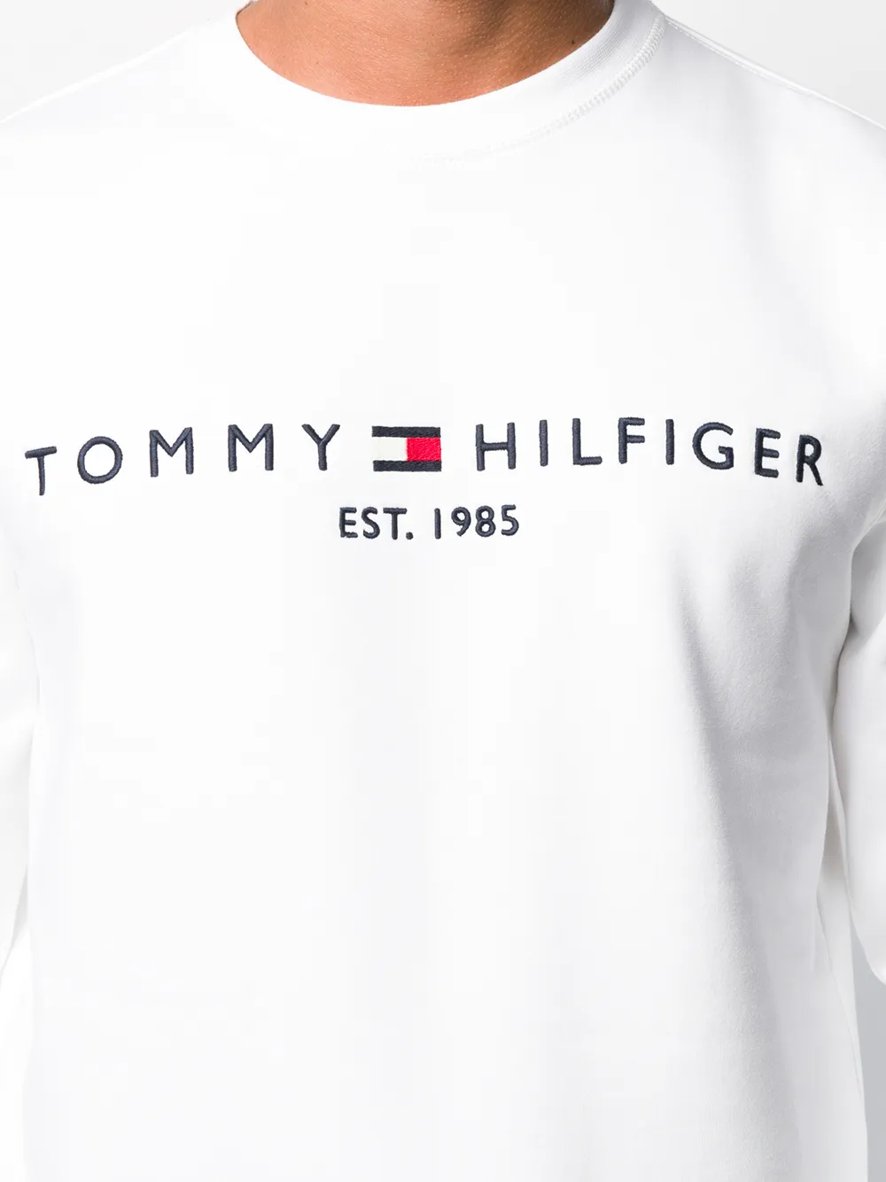 фото Tommy hilfiger толстовка с вышитым логотипом