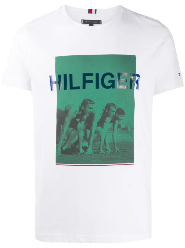 tommy hilfiger printed t shirts