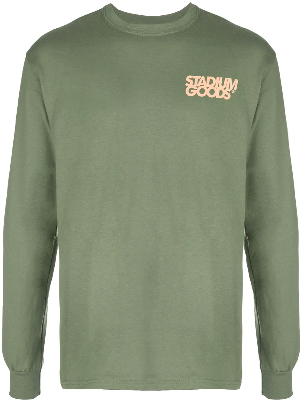Stadium Goods Pocket Logo Longsleeve Tshirt In Green ModeSens