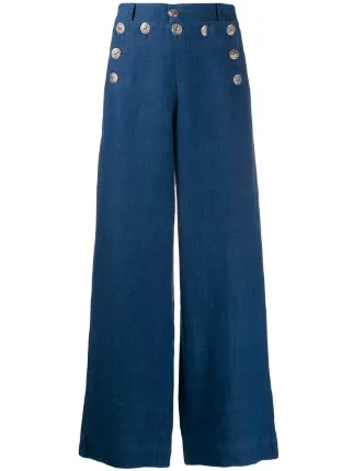 Jean Paul Gaultier Pre-Owned 1990s Sailor Trousers | Blue