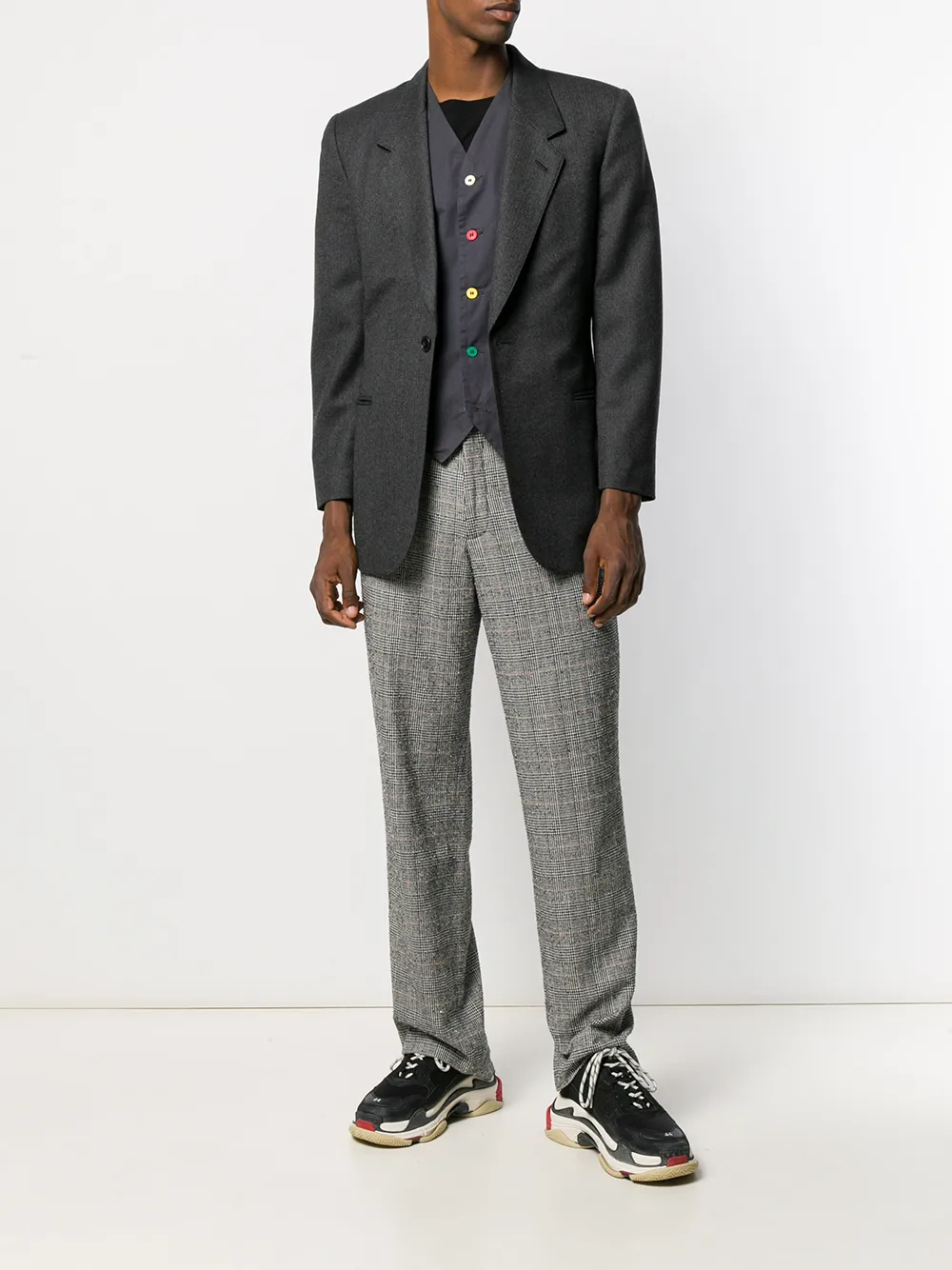 Jean Paul Gaultier Pre-Owned 1990s slim-fit notched jacket | Image 2