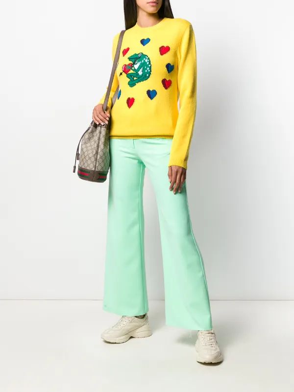 gucci sweater yellow