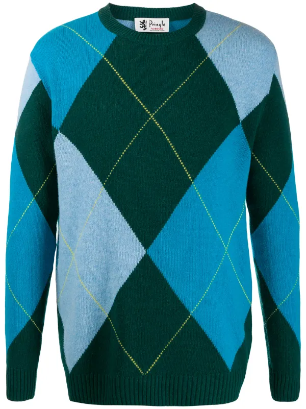 pringle argyle jumper