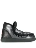 Mou metallic sheen Eskimo boots - Grey