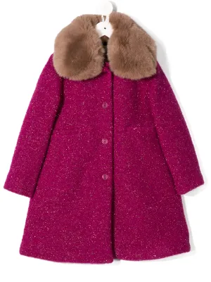 girls wool blend coat