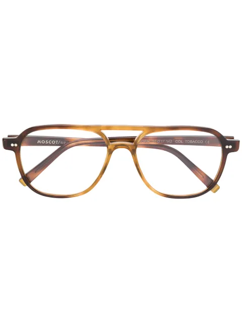 Moscot lentes con armazón aviador