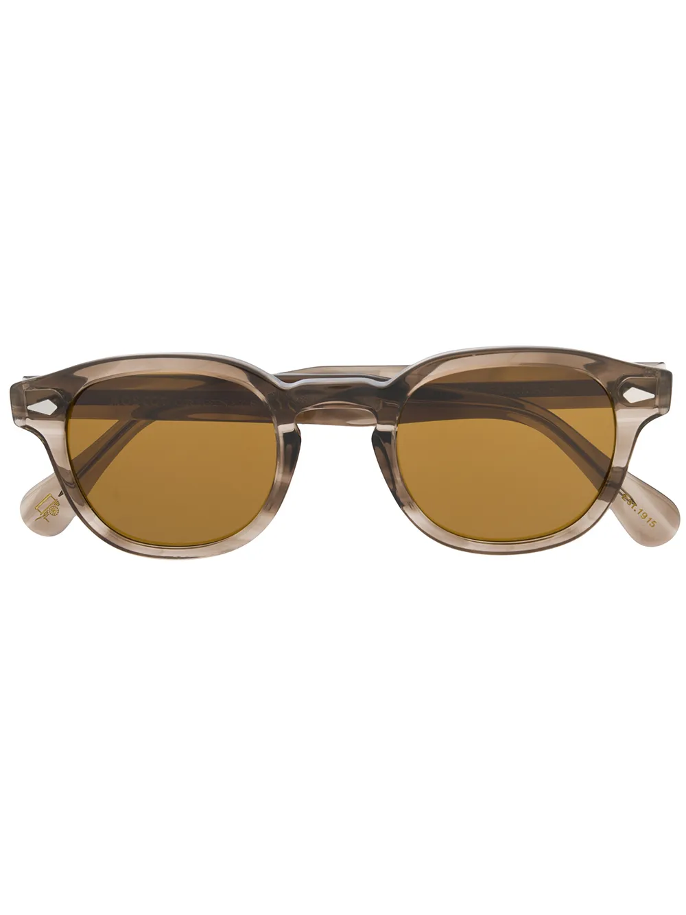 Moscot солнцезащитные очки в круглой оправе с абстрактным принтом Moscot солнцезащитные очки в круглой оправе с абстрактным принтом