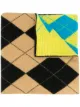 Image 1 of Pringle of Scotland Reissued argyle Intarsia scarf