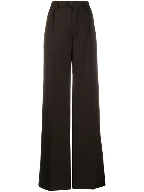 Kwaidan Editions high-waist flared trousers
