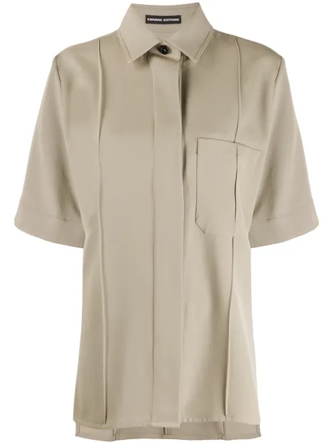 Kwaidan Editions oversized short sleeved shirt