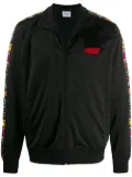 Sss World Corp contrast side panel jacket - BLACK