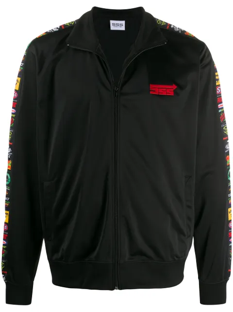 Sss World Corp contrast side panel jacket