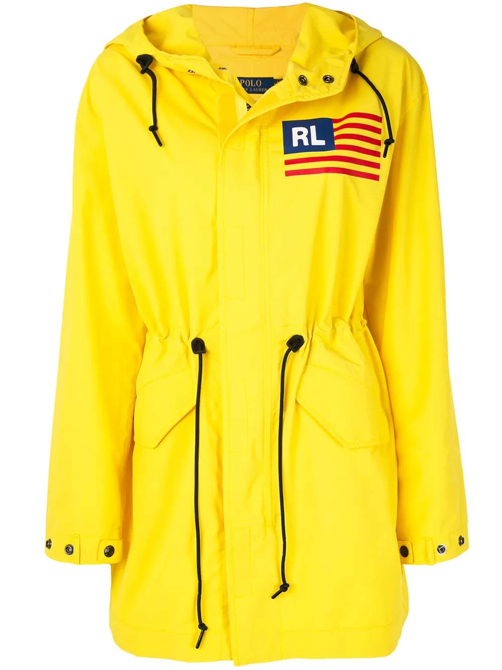 yellow polo coat