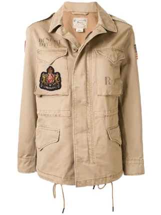 polo patch jacket