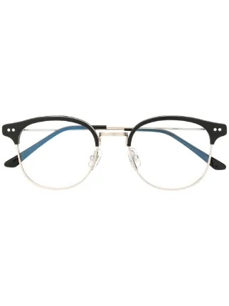 Gentle Monster Alio 01 round-frame Glasses | Black | FARFETCH BN 