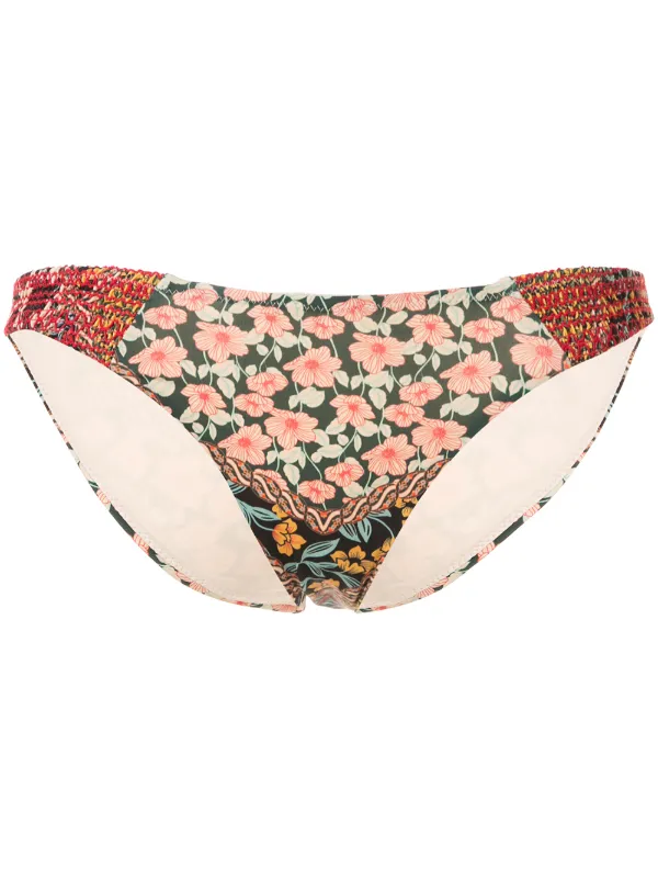 floral swim bottoms