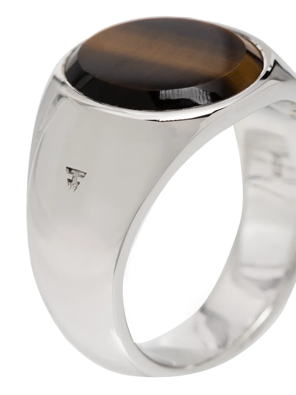 Tom Wood Tiger Eye Ring - Farfetch