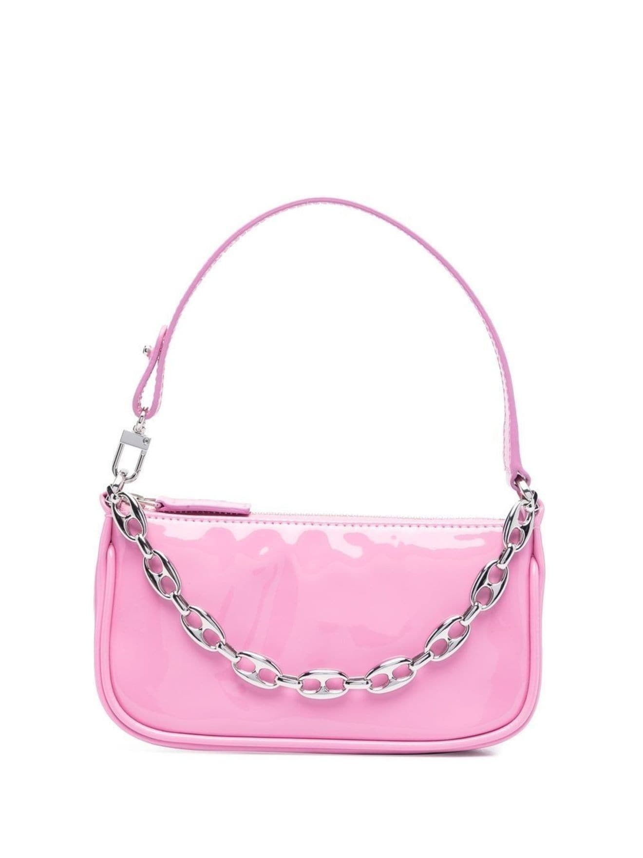 BY FAR mini Rachel bag pink | MODES