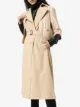Tiger In The Rain hybrid layer-look trench coat