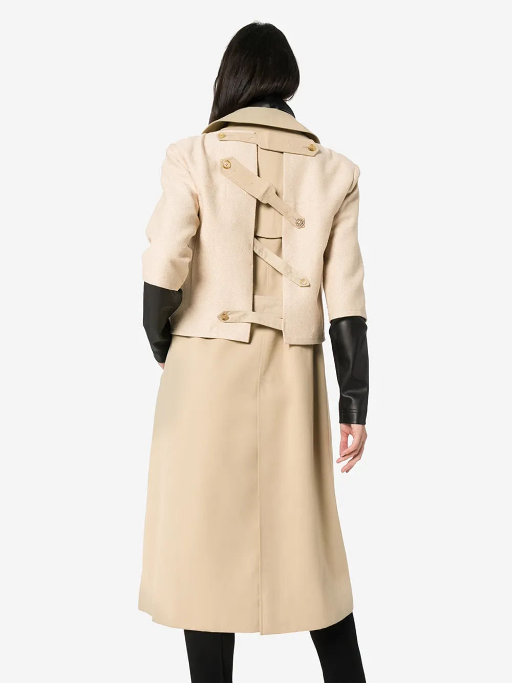 TIGER IN THE RAIN TIGER IN THE RAIN LAYERED TRENCH COAT,TR07200103314495337