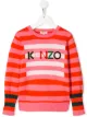 الصورة 1 من Kenzo Kids كنزة منسوجة ومخططة