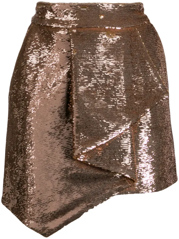 minigonna con paillettes