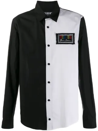 Versus バイカラー シャツ 通販 Farfetch