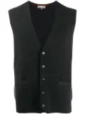 N.Peal Chelsea Milano waistcoat - Grey