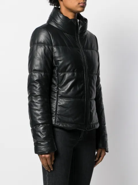 jacob cohen leather jacket