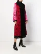 Junya Watanabe mix fabric double-breasted coat