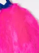 Alberta Ferretti Kids textured furry bomber jacket