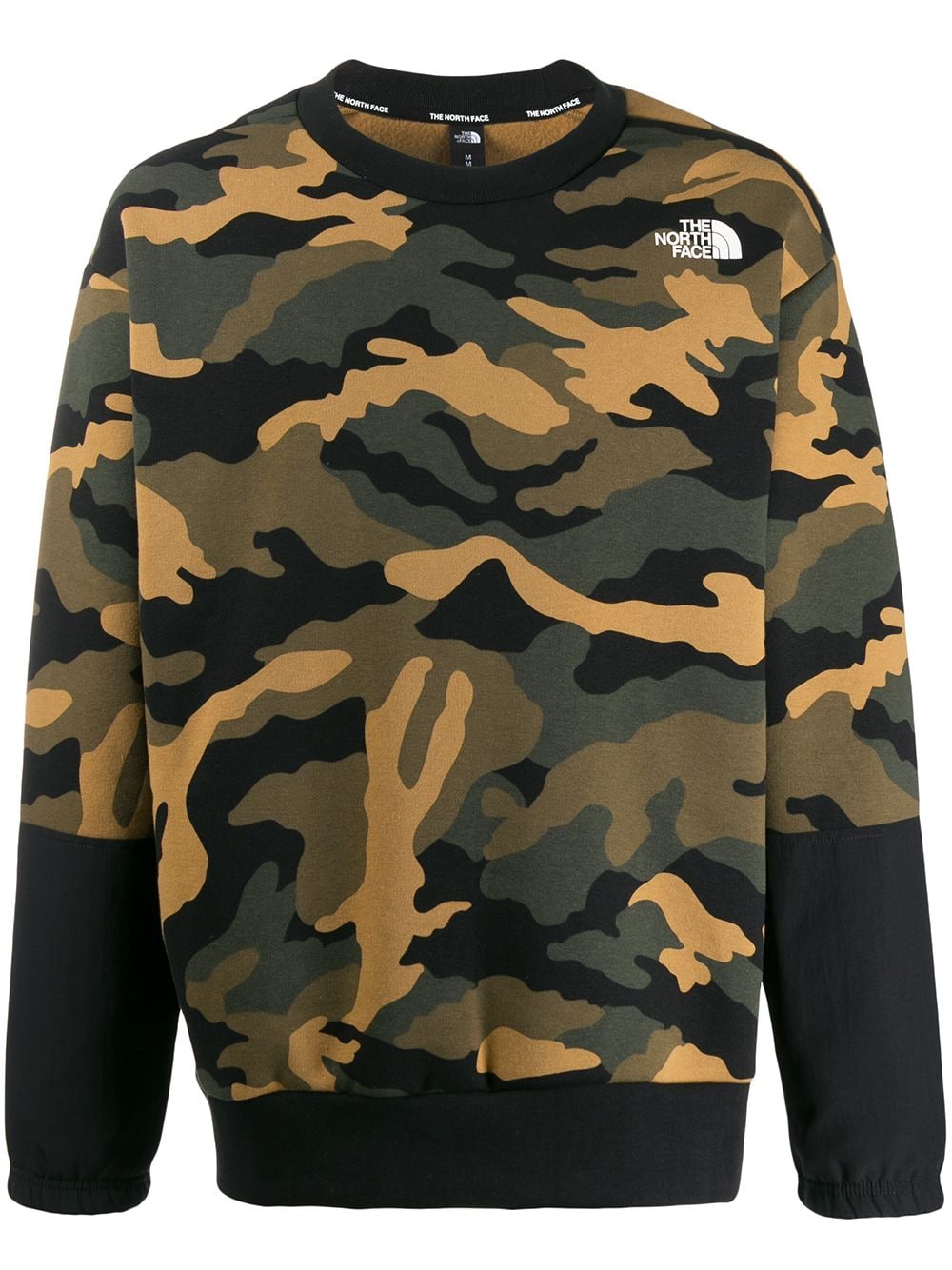Face Camouflage Print Sweatshirt 