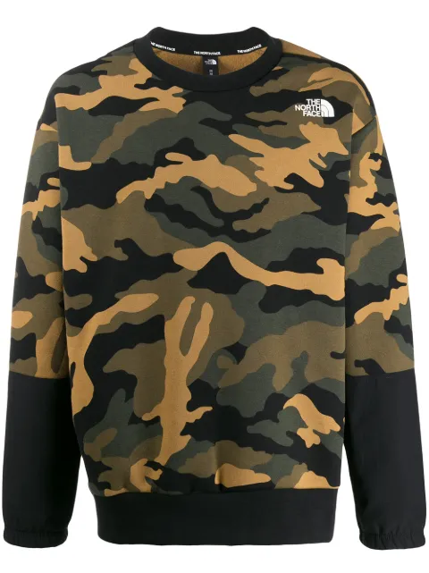 Face Camouflage Print Sweatshirt - Farfetch