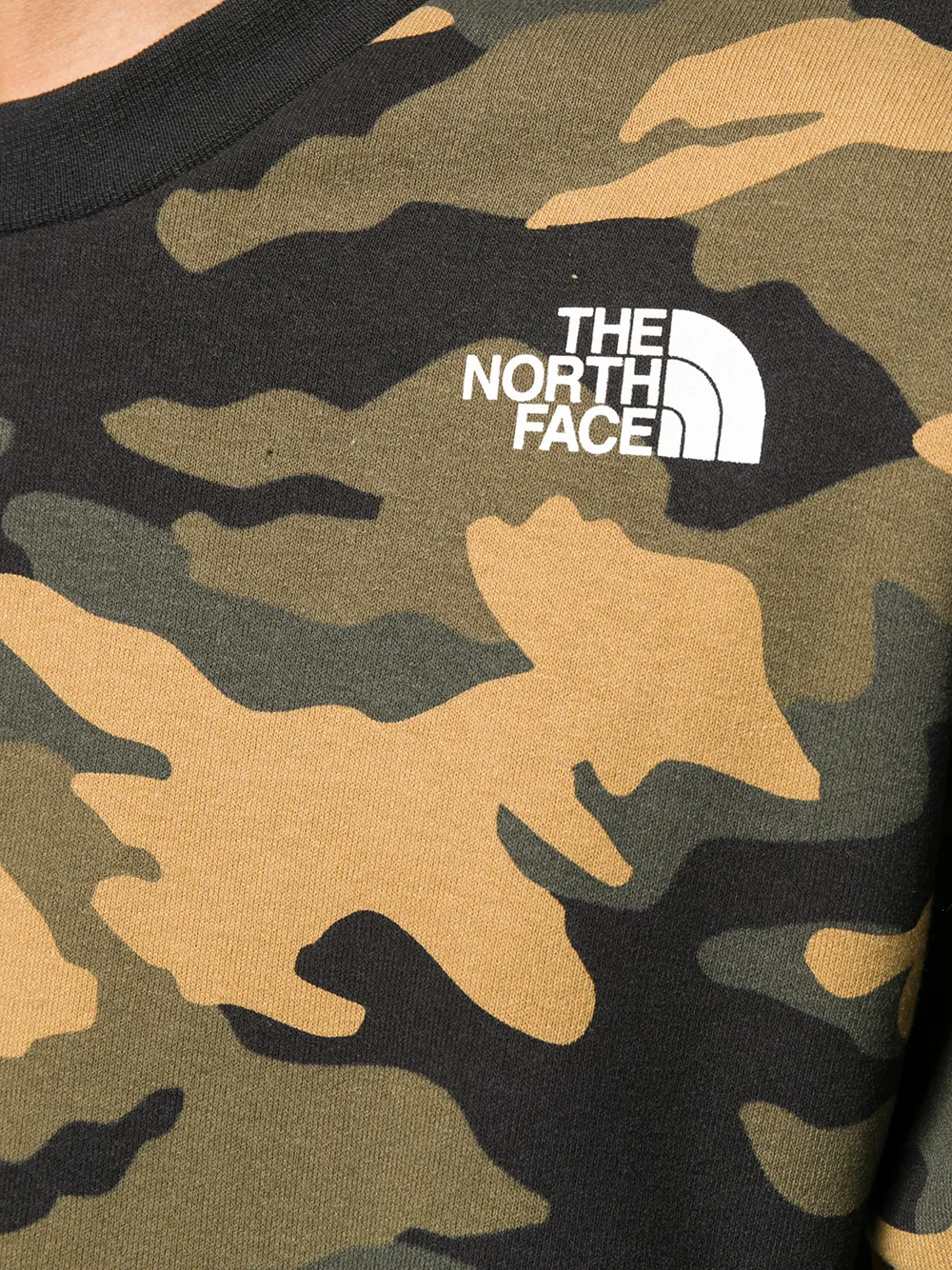 фото The North Face толстовка с камуфляжным принтом