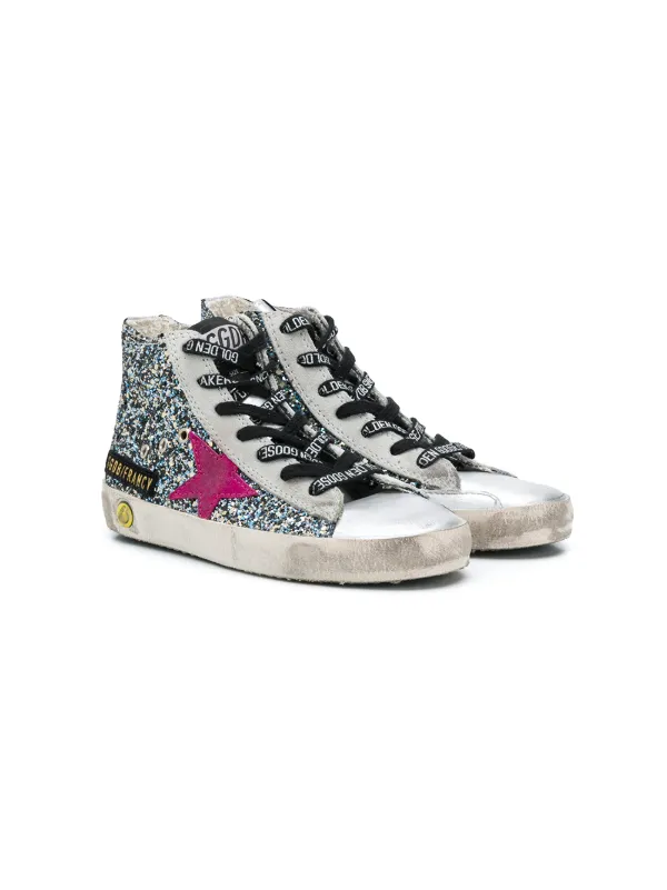 kids golden goose high tops