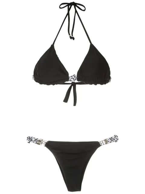 Amir Slama rope trim bikini set