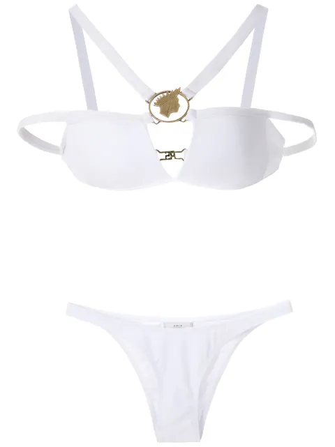 Amir Slama metallic embellishment bikini set