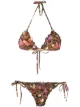 Image 1 of Amir Slama Papagaios printed bikini set