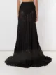 Amir Slama lace panels maxi skirt