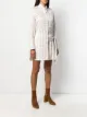 Chloé grid knotted dress