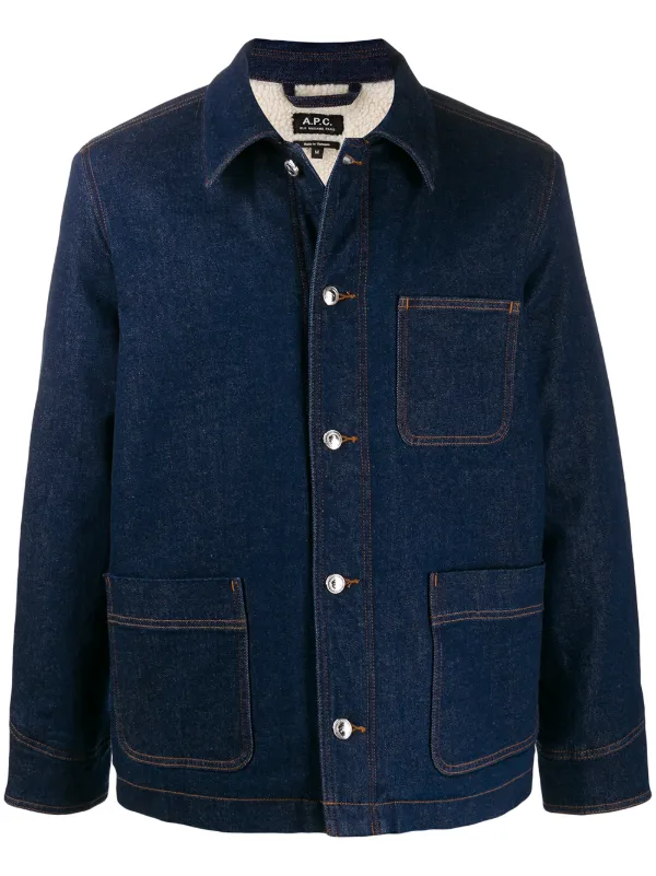 apc jeans jacket