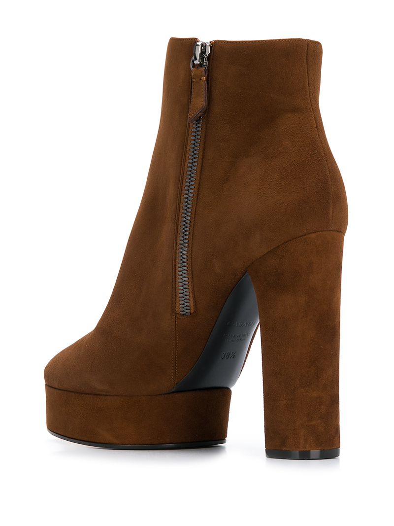 CASADEI HIGH HEEL PLATFORM BOOTS