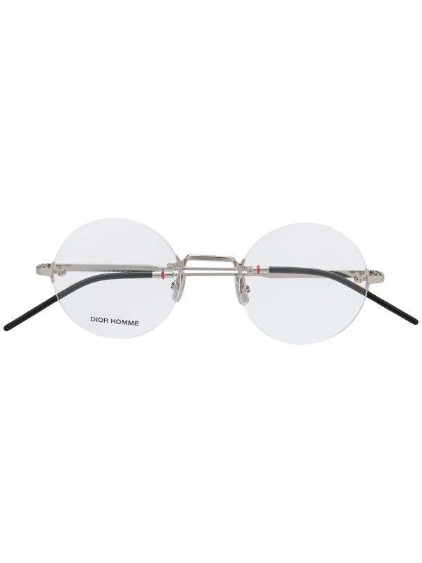 rimless dior glasses