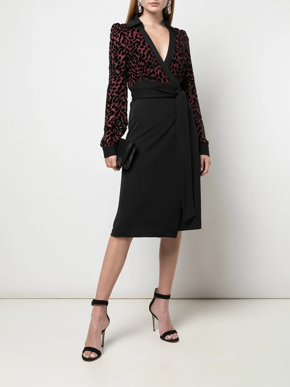 dvf velvet dress