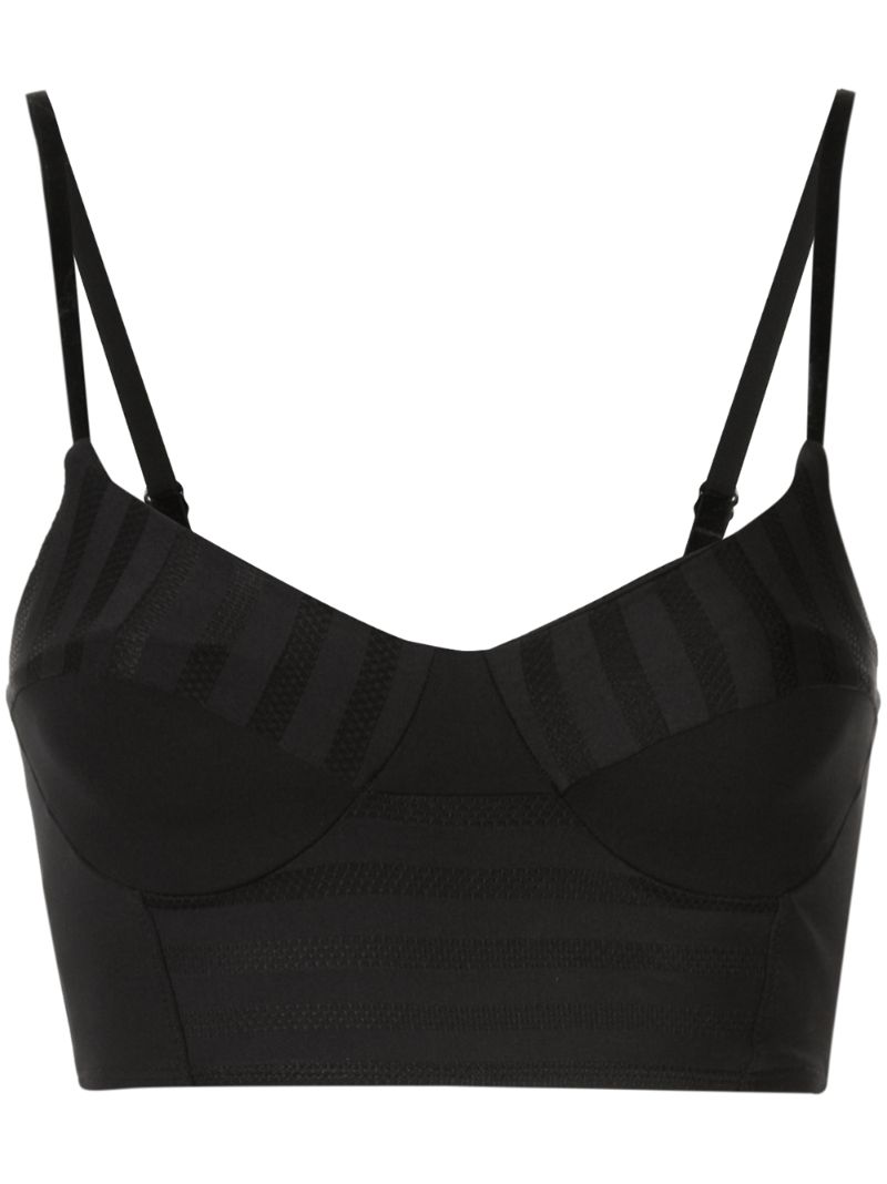 Shop The Upside Velvet Roxy Sports Bra In Black