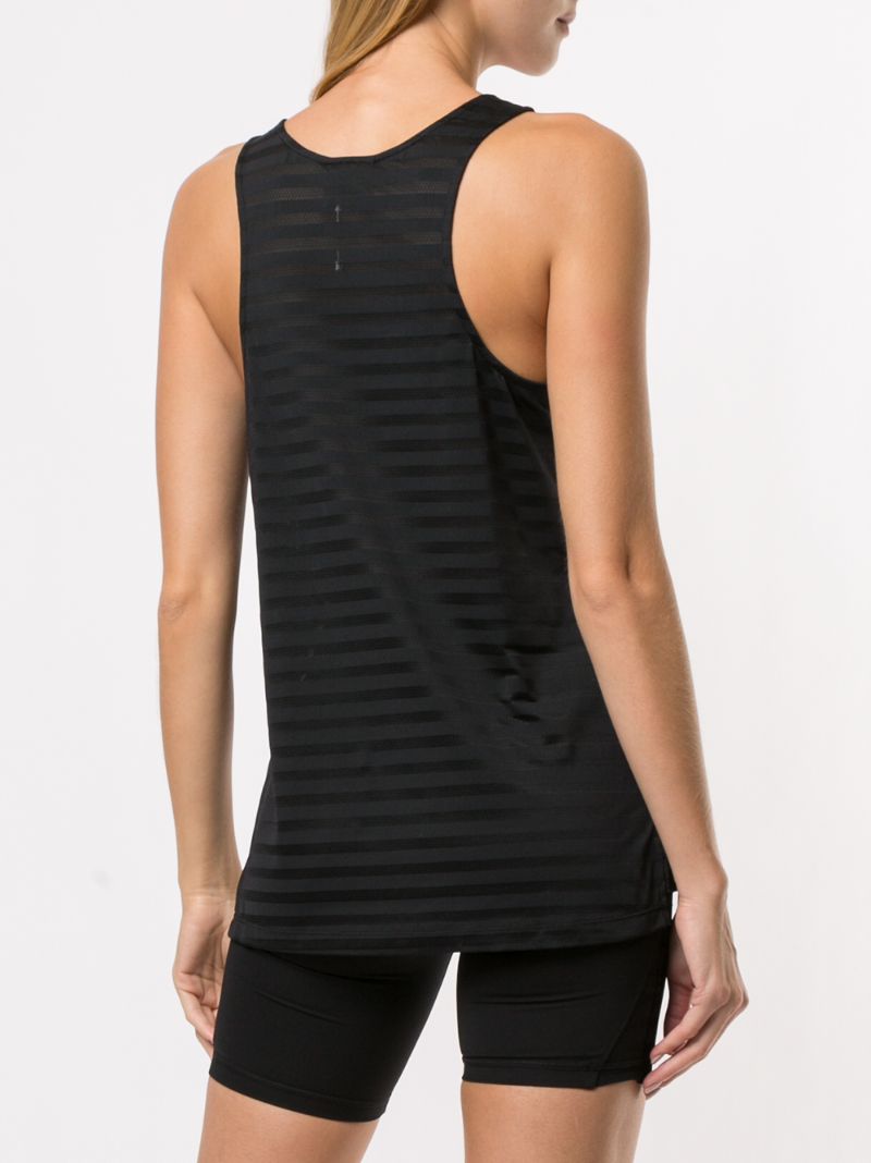 Shop The Upside Issy Mesh Tank Top In Black