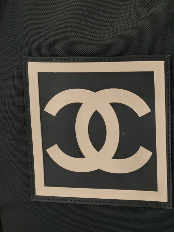CHANEL Pre-Owned Sport Line ボストンバッグ | ブラック | FARFETCH JP